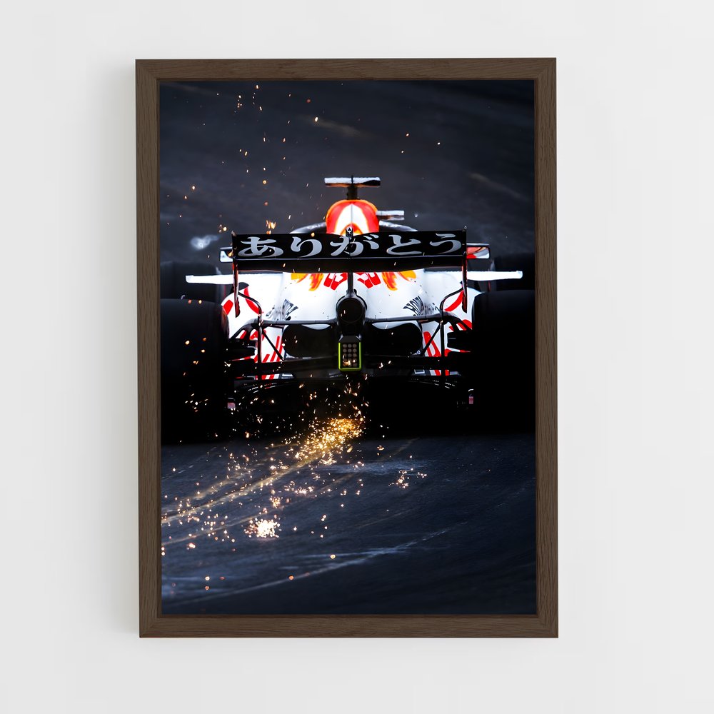 Poster Ascension Électrisante – affiche Voitures de Formule 1 (vue 5)